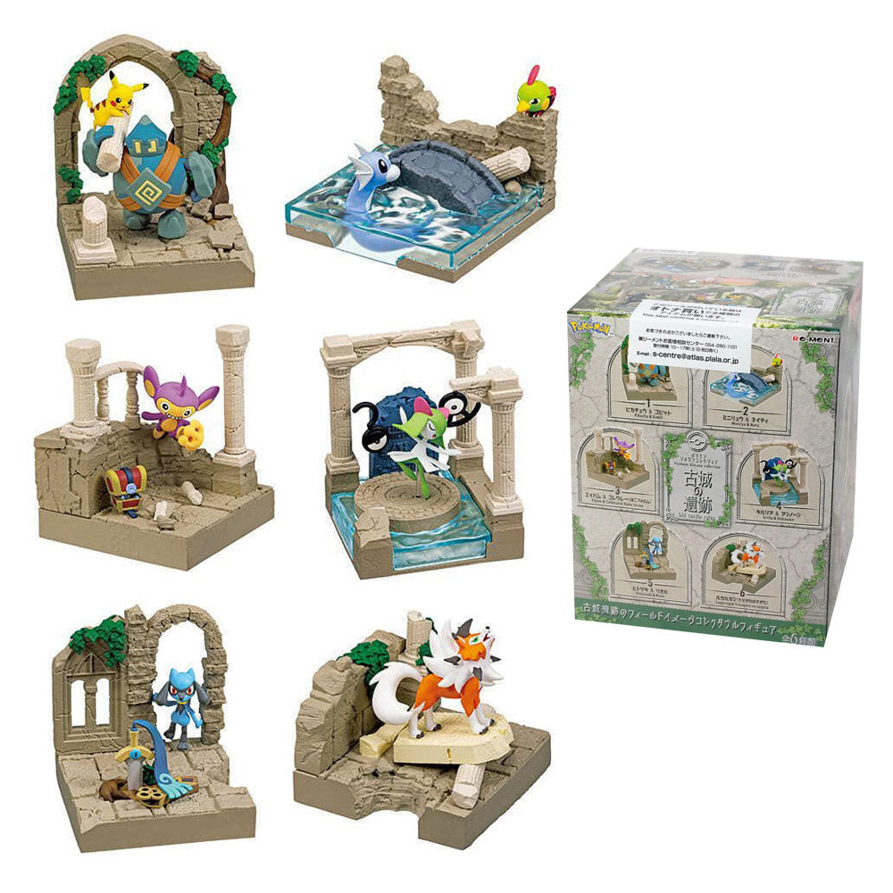 SORPRESA POKEMON DIORAMA COLLECTION OLD CASTLE RUINS (1UN) SORPRESA POKEMON DIORAMA COLLECTION OLD CASTLE RUINS (1UN)